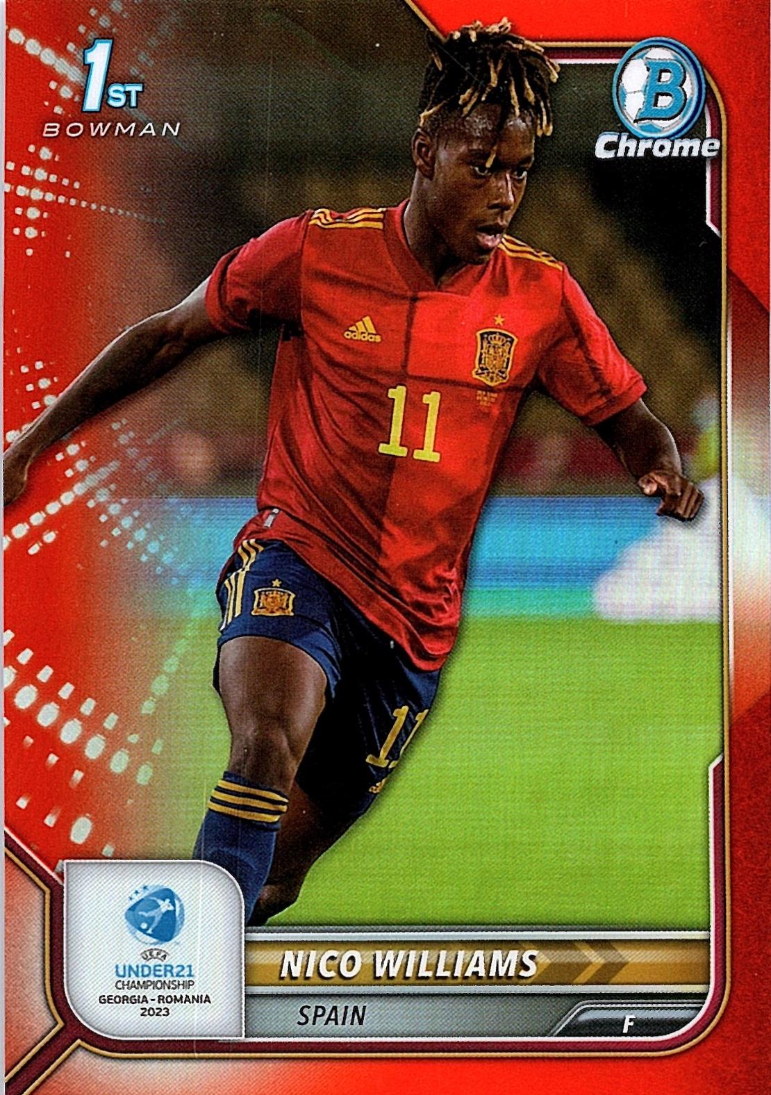 Nico Williams [Orange Refractor] #131