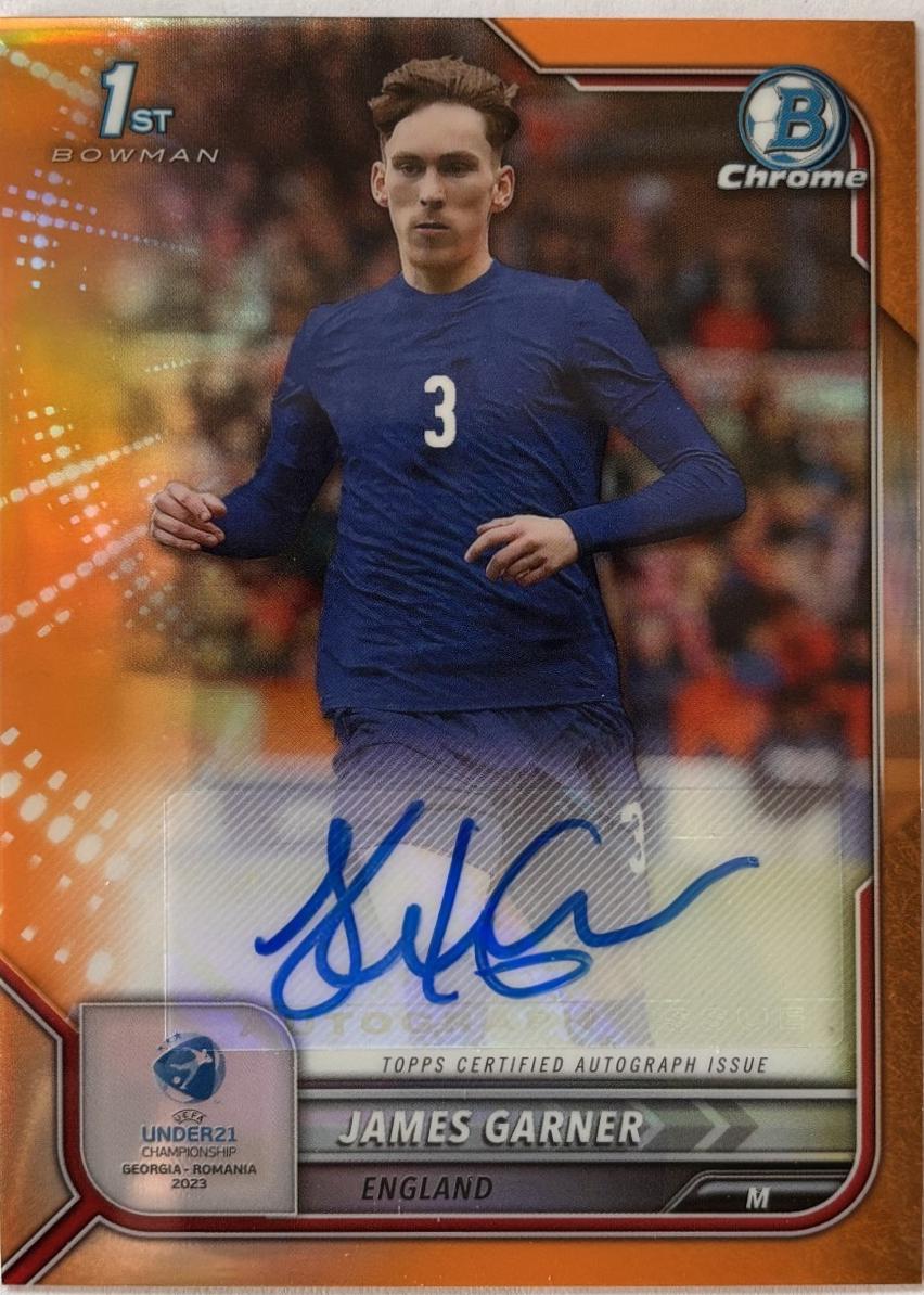 James Garner [Orange Refractor] #CA-JG
