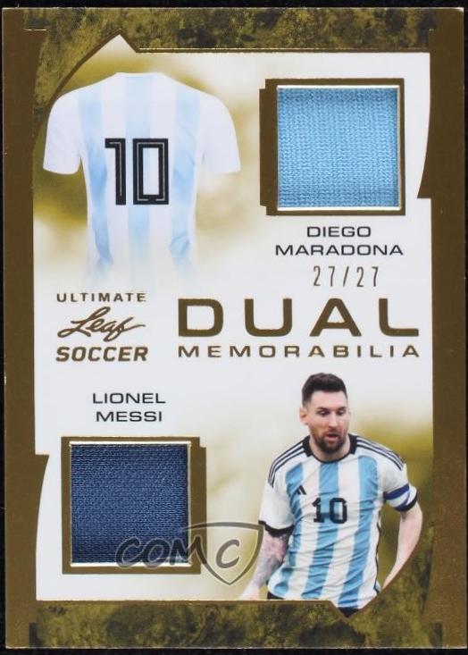 Diego Maradona / Lionel Messi [Gold] #UDM-2