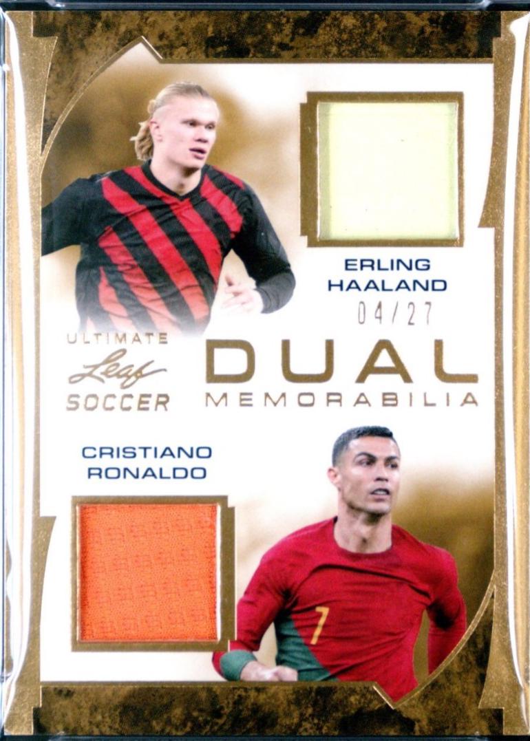 Erling Haaland / Cristiano Ronaldo [Gold] #UDM-4