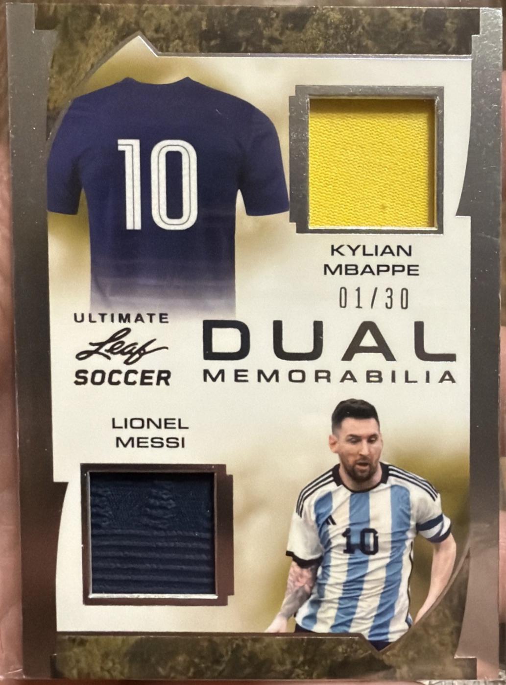 Kylian Mbappe / Lionel Messi [Silver] #UDM-9