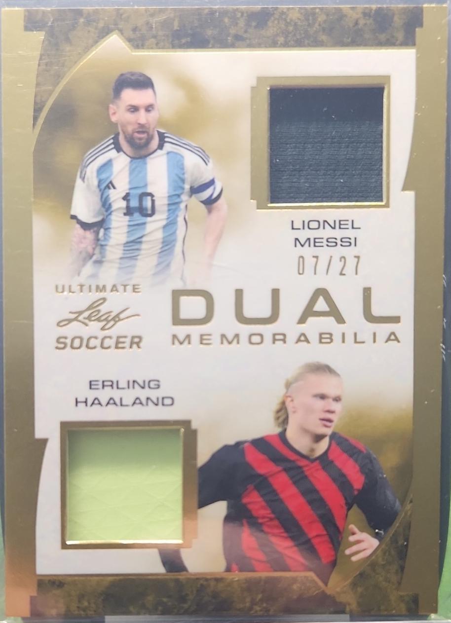 Lionel Messi / Erling Haaland [Gold] #UDM-13