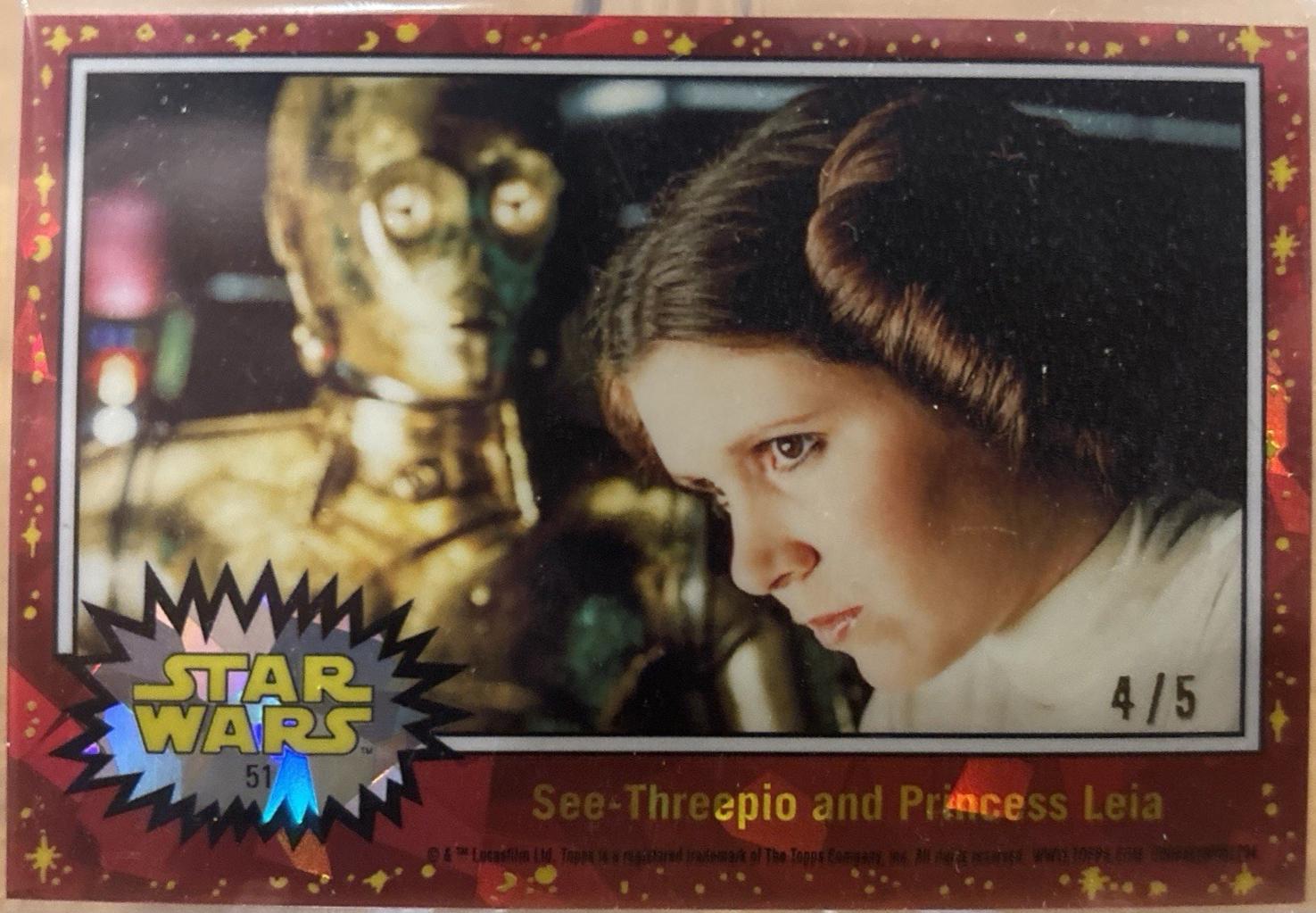 See-Threepio and Princess Leia [Red] #51