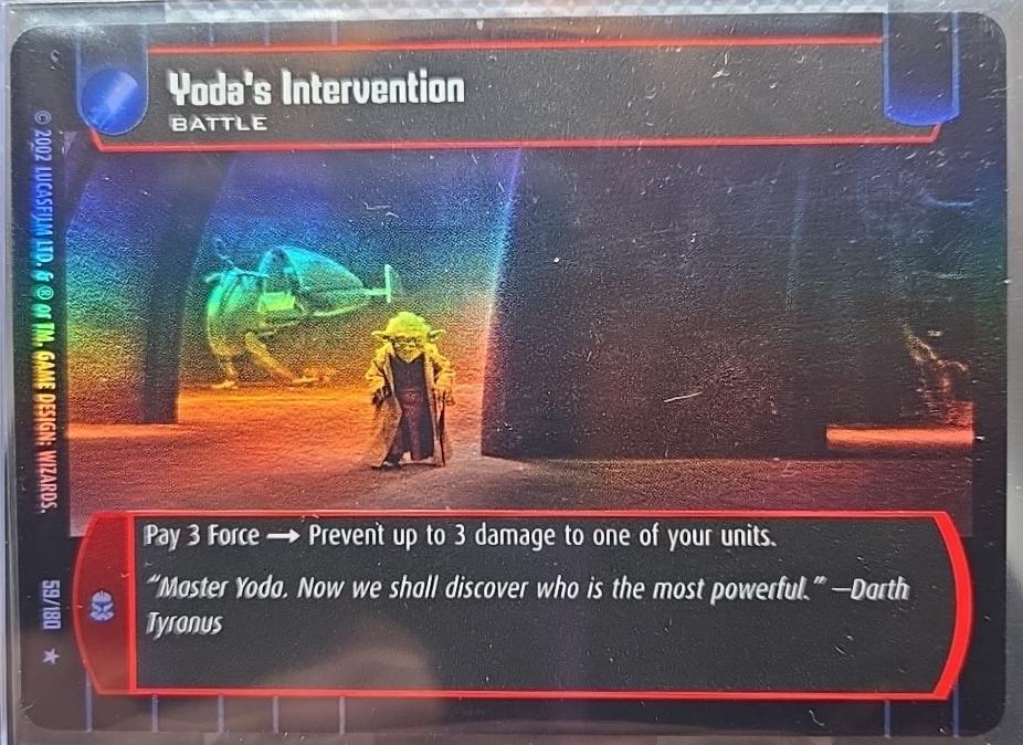 Yoda's Intervention [Foil] #59