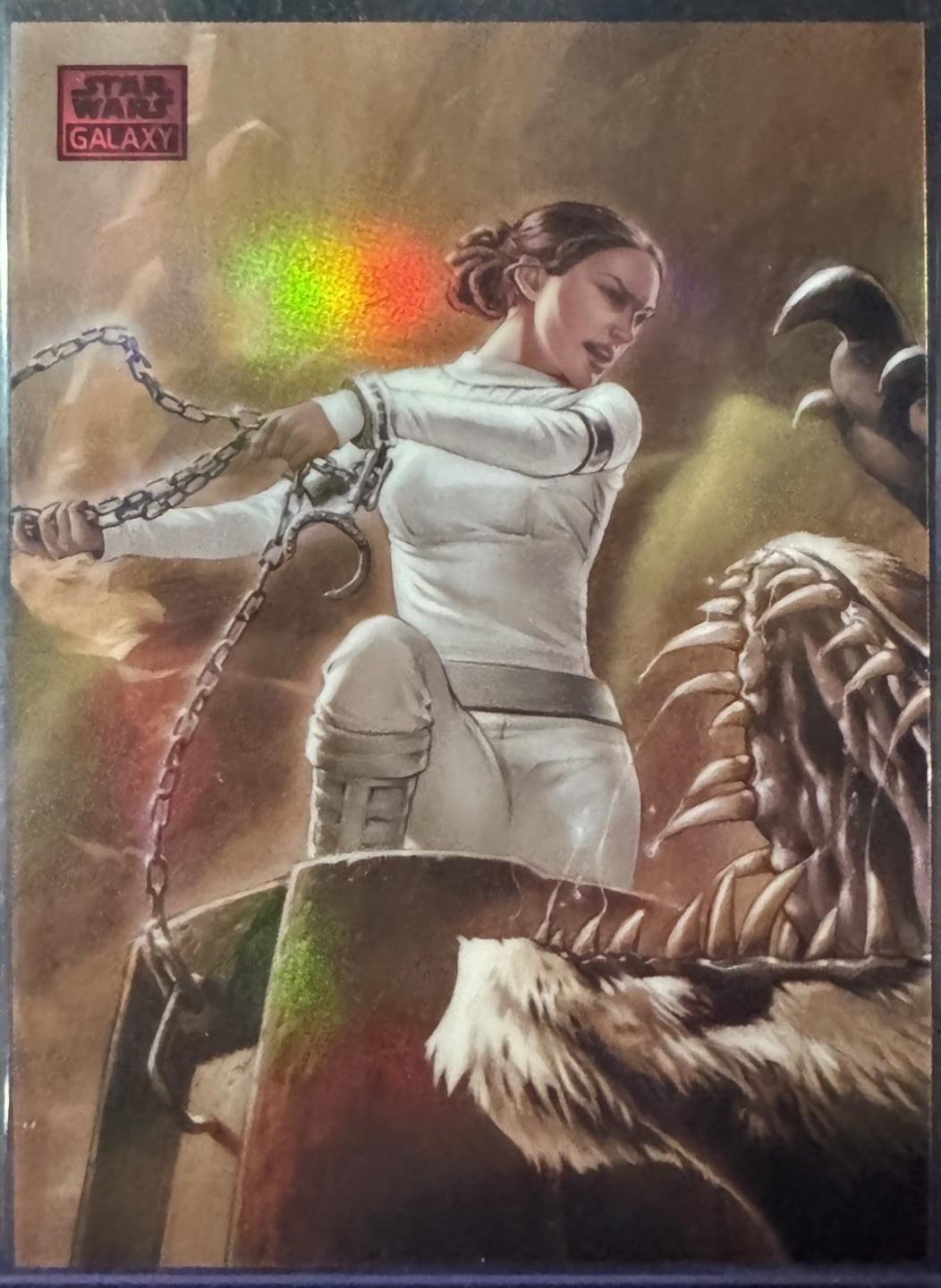 Padme Amidala vs. the Nexu [Star Wars Red LogoFractor] #2