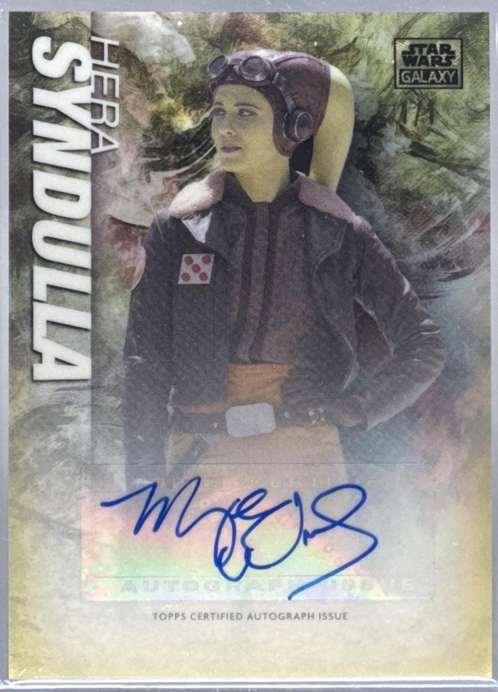Mary Elizabeth Winstead as Hera Syndulla [SuperFractor] #GA-MW