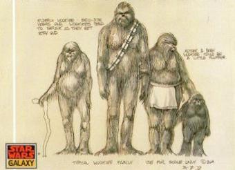 Typical Wookiee Family #19