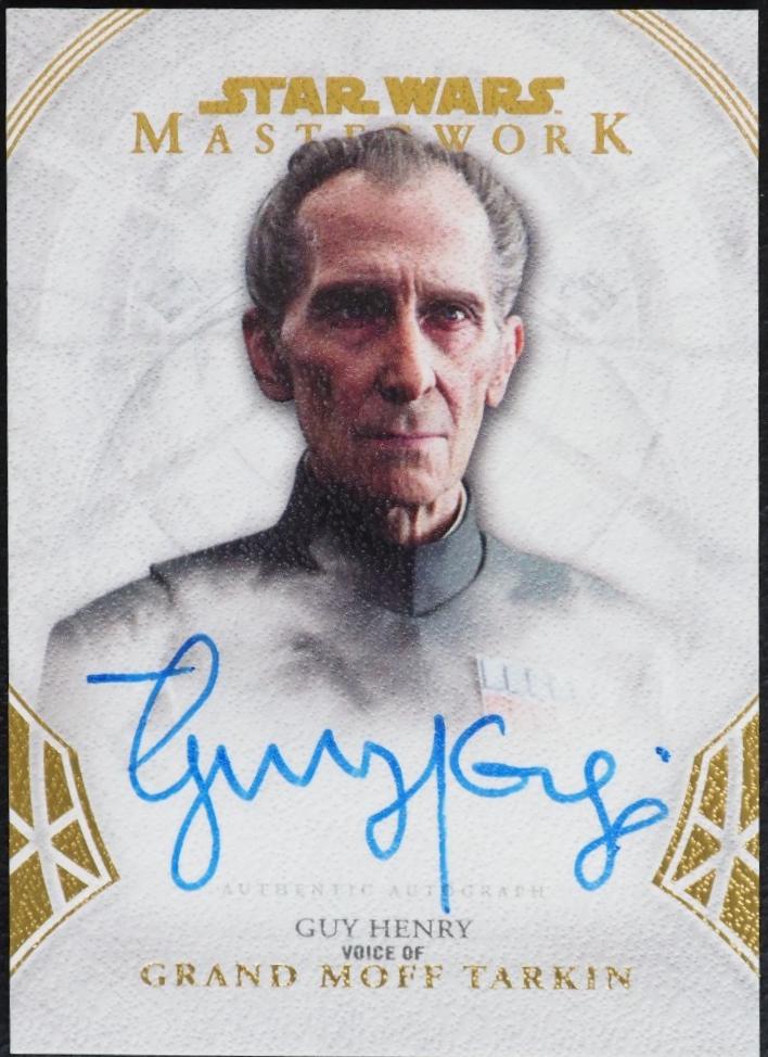Henry as the voice of Grand Moff Tarkin [Canvas] #Guy