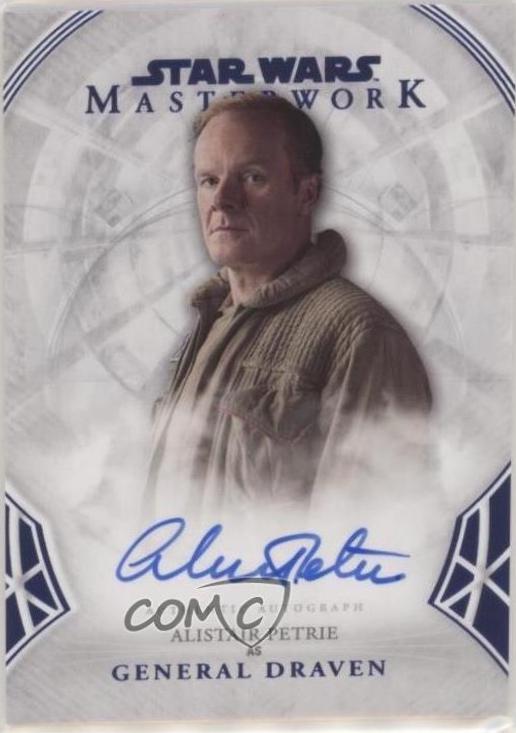 Petrie as General Draven [Blue Foil] #Alistair