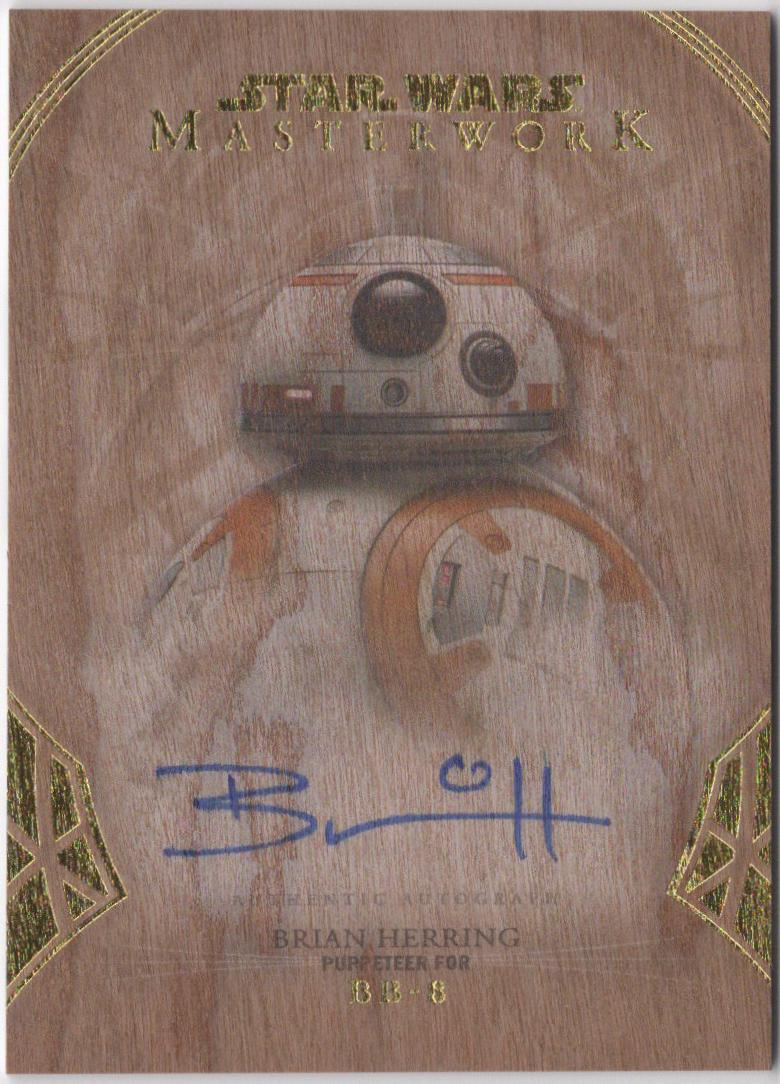 Herring as the puppeteer for BB-8 [Wood] #Brian