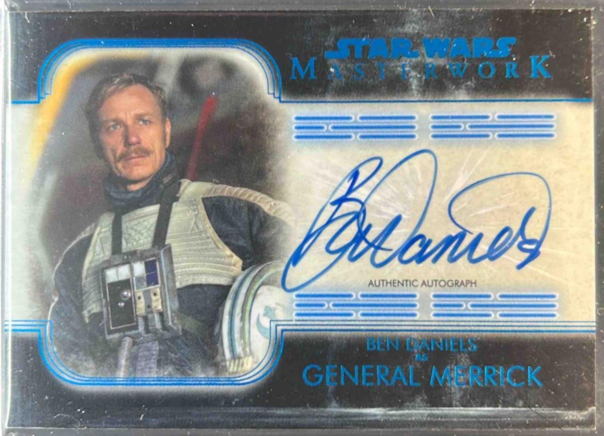 Daniels as General Merrick [Blue Foil] #Ben
