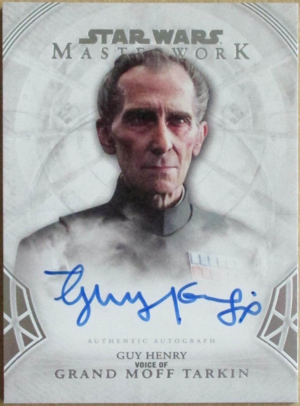 Henry as the voice of Grand Moff Tarkin #Guy