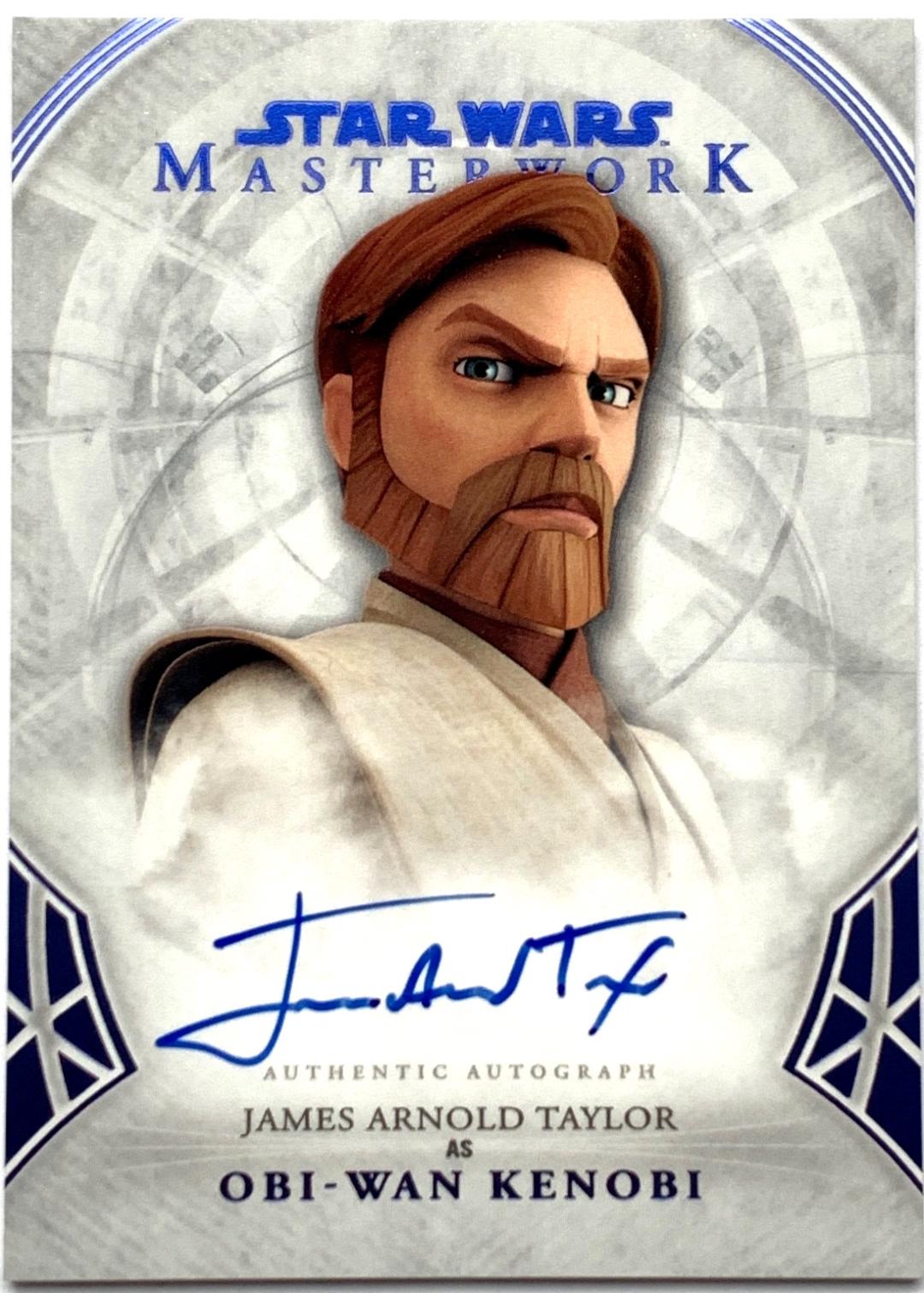Arnold Taylor as Obi-Wan Kenobi [Blue Foil] #James