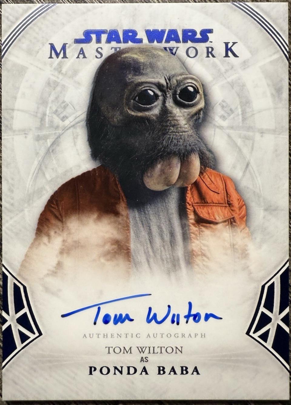 Wilton as Ponda Baba [Blue Foil] #Tom