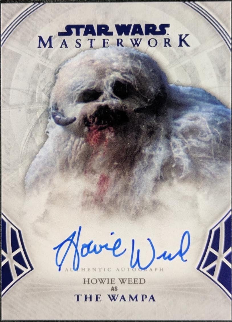 Weed as The Wampa [Blue Foil] #Howie