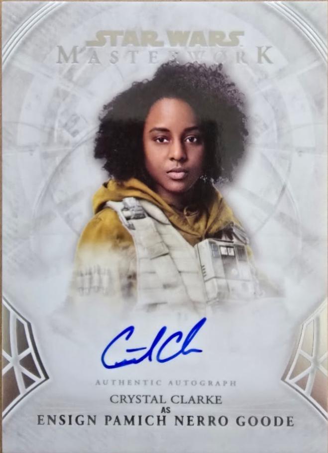 Clarke as Ensign Pamich Nerro Goode #Crystal
