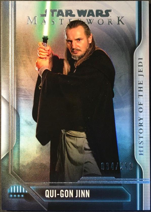 Qui-Gon Jinn [Rainbow Foil] #HJ-4