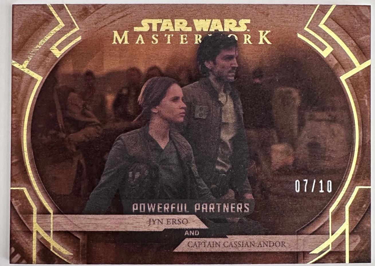 Jyn Erso & Captain Cassian Andor [Wood] #PP-6