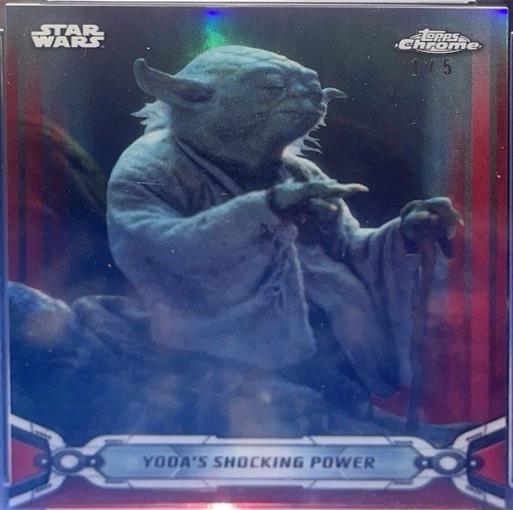 Yoda's Shocking Power [Red Refractor] #116