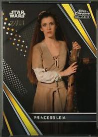 Princess Leia Organa [Gold Refractor] #17