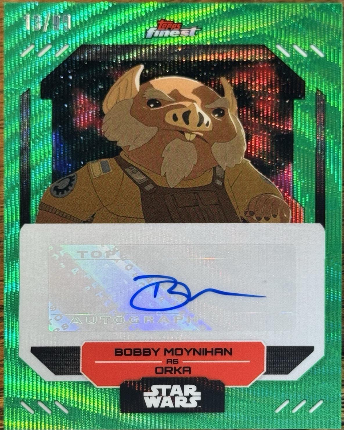 Bobby Moynihan as Orka [Green Wave Refractor] #FA-BM