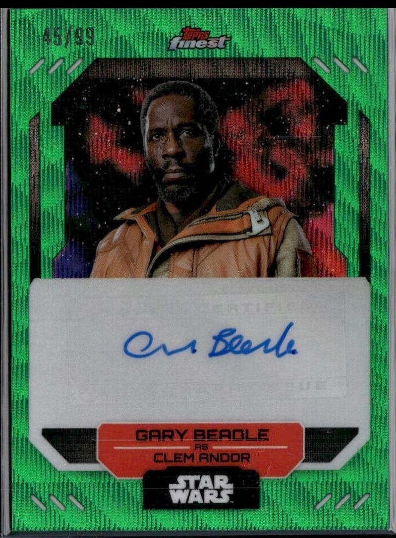Gary Beadle as Clem Andor [Green Wave Refractor] #FA-GB