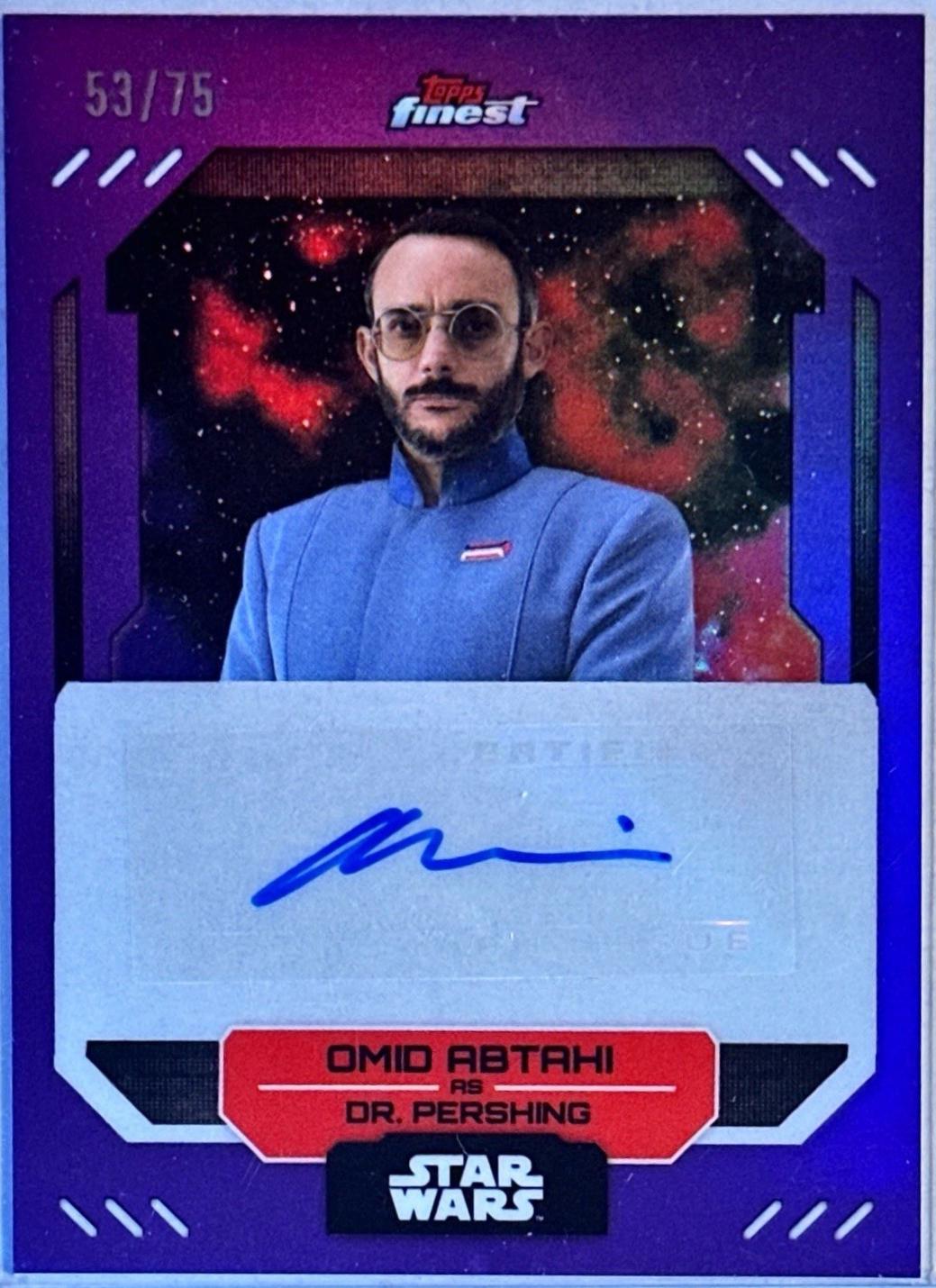 Omid Abtahi as Dr. Pershing [Purple Refractor] #FA-OA
