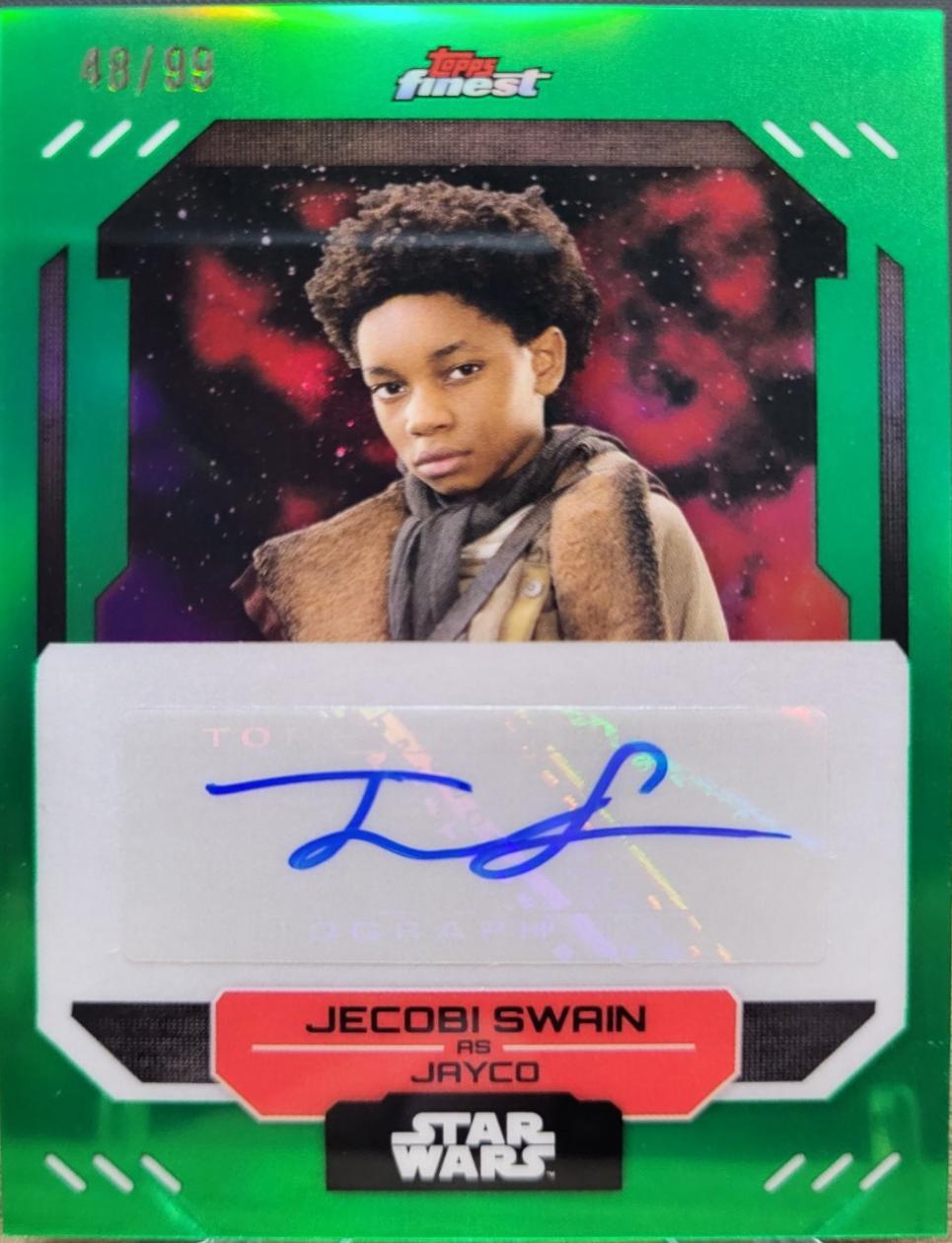 Jecobi Swain as Jayco [Green Refractor] #FA-JSW