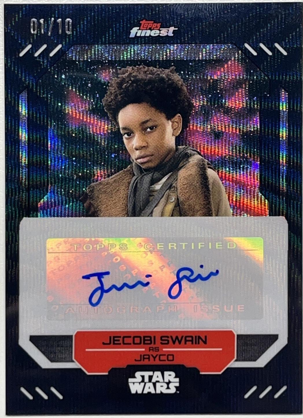 Jecobi Swain as Jayco [Black Refractor] #FA-JSW