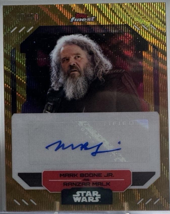 Mark Boone Jr. as Ranzar Malk [Gold Refractor] #FA-MBO