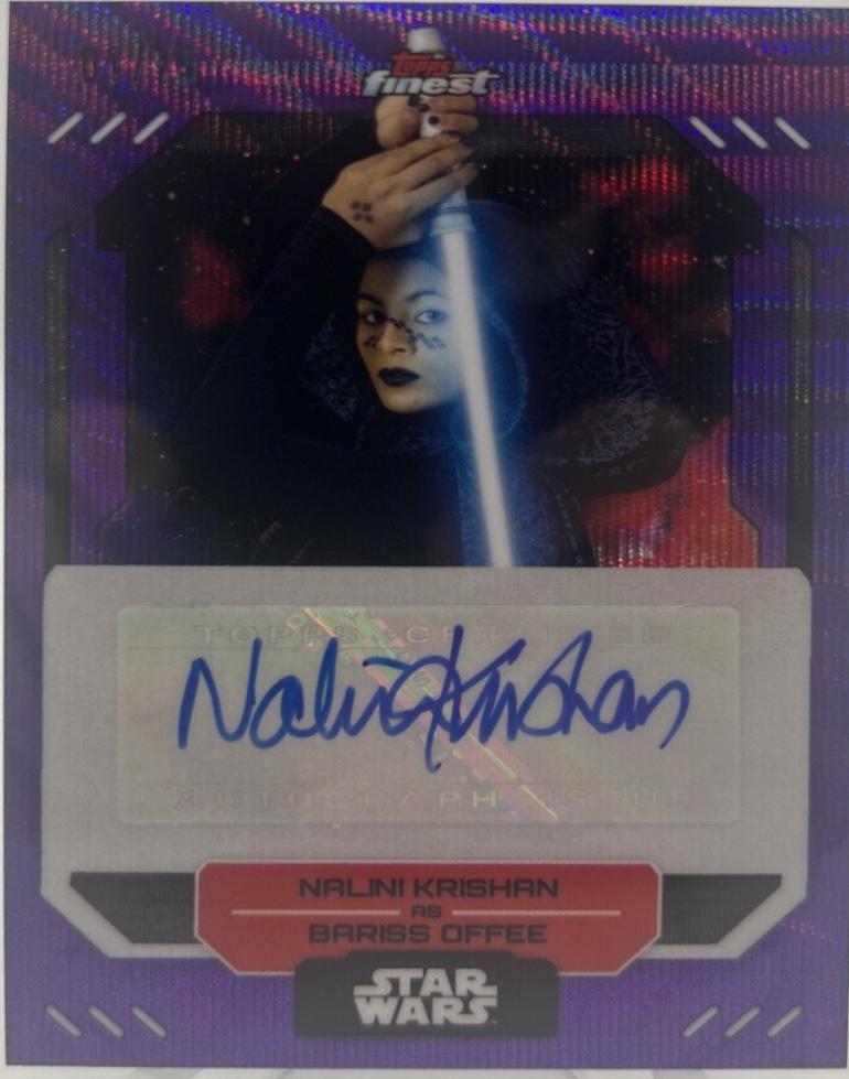 Nalini Krishan as Bariss Offee [Purple Wave Refractor] #FA-NK