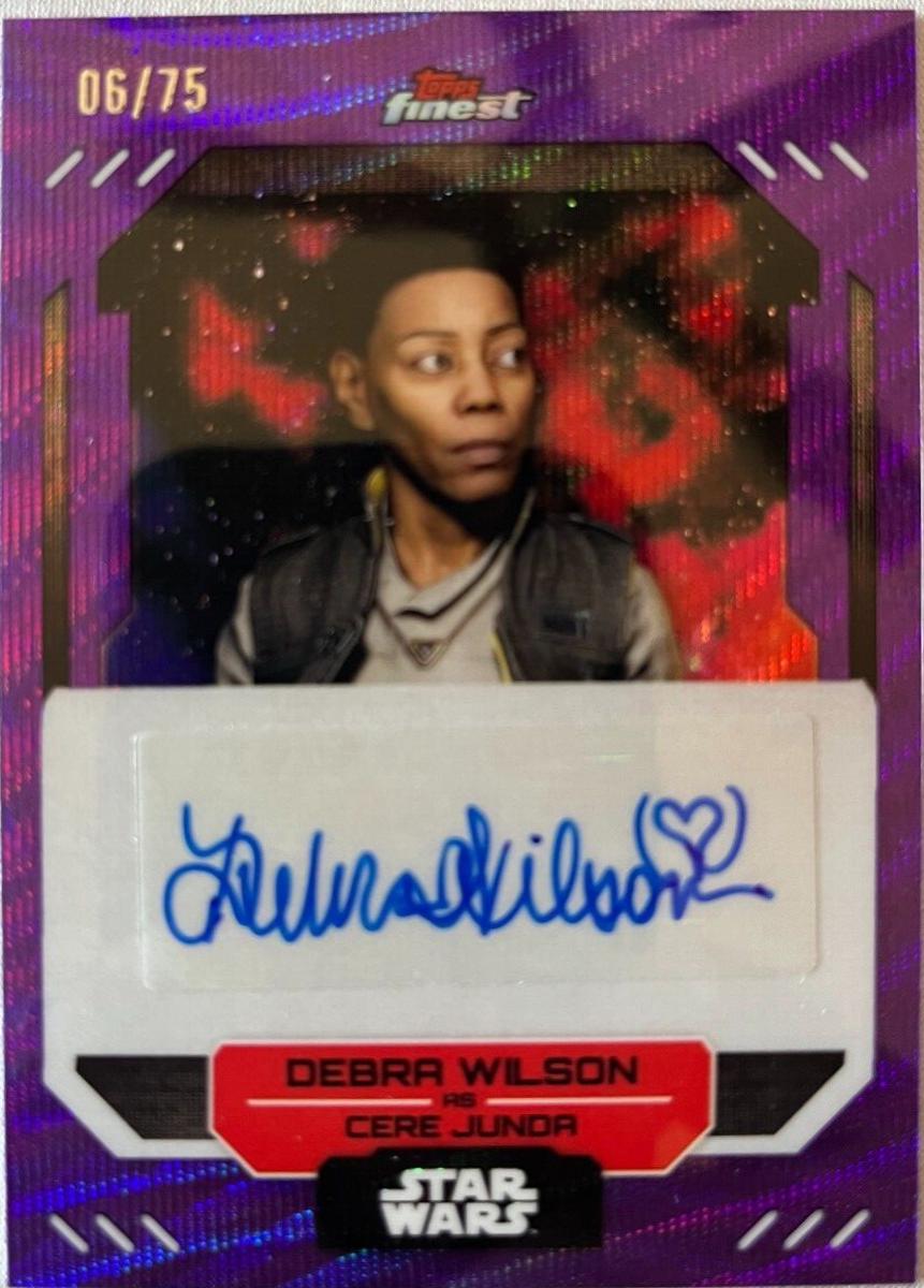 Debra Wilson as Cere Junda [Purple Refractor] #FA-DW