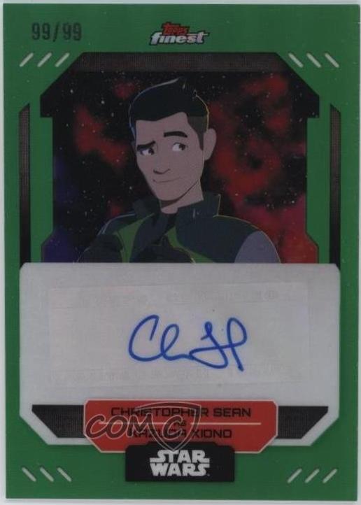 Christopher Sean as Kazuda Xiono [Green Refractor] #FA-CS