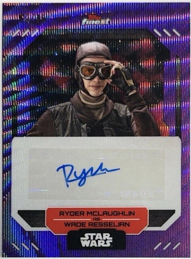 Ryder McLaughlin as Wade Resselian [Purple Wave Refractor] #FA-RM
