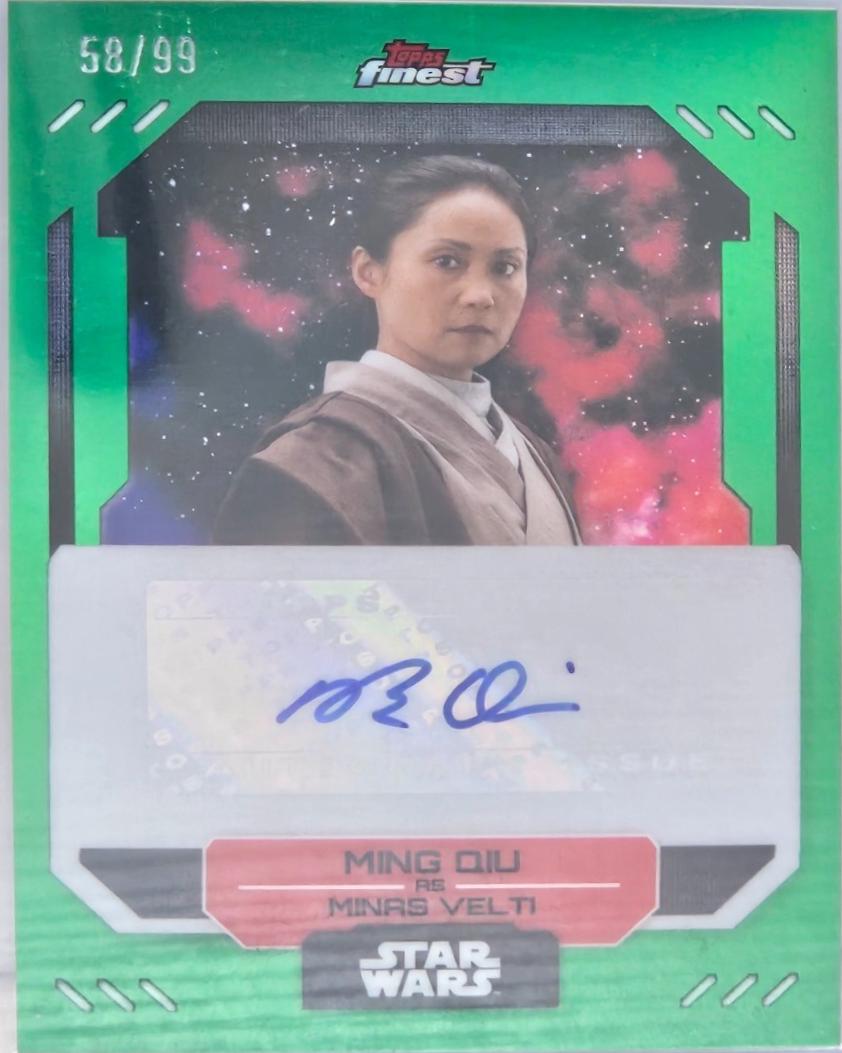 Ming Qiu as Minas Velti [Green Refractor] #FA-MQ