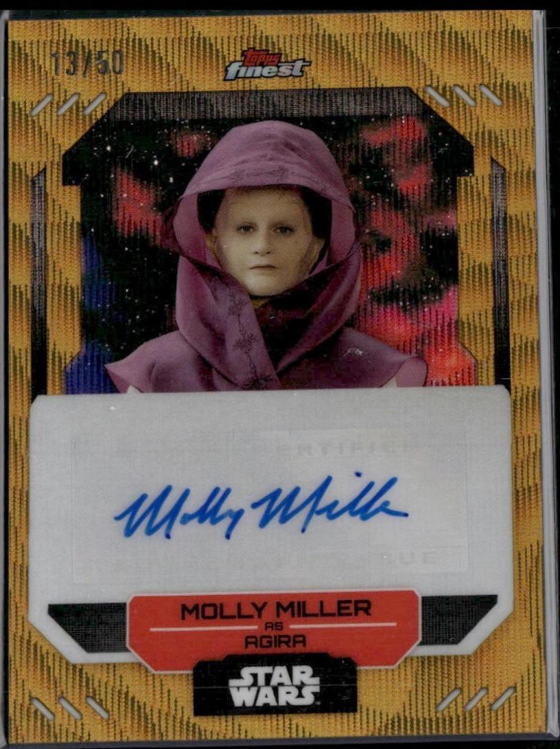 Molly Miller as Agira [Gold Wave Refractor] #FA-MM