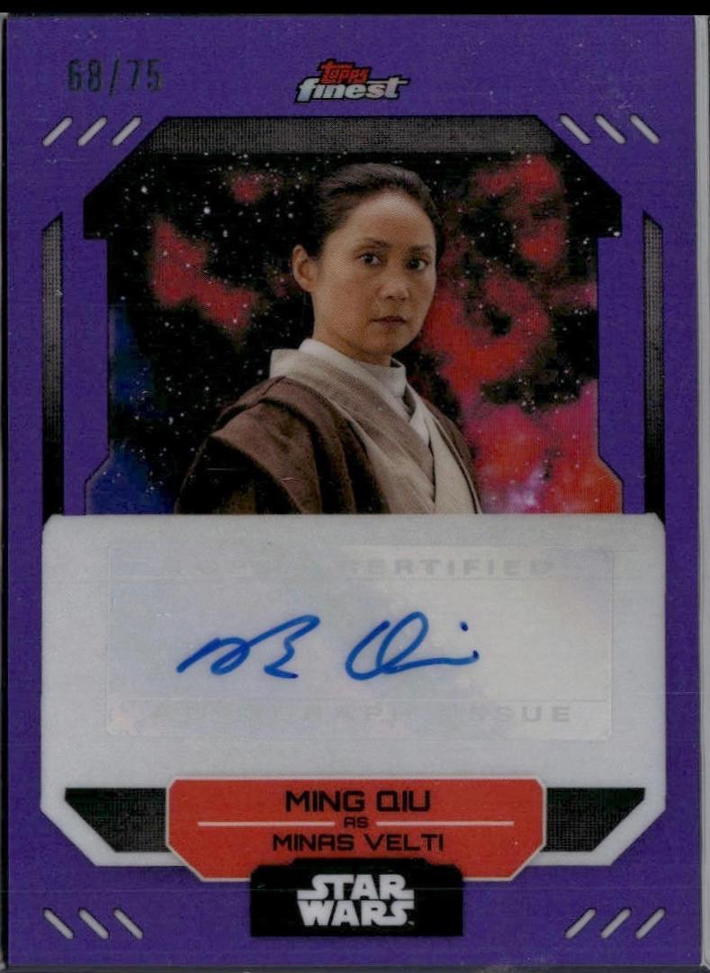 Ming Qiu as Minas Velti [Purple Refractor] #FA-MQ