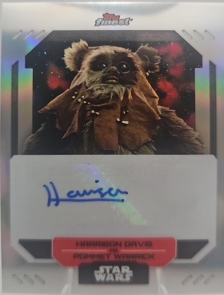 Harrison Davis as Pommet Warrick [Red Wave Refractor] #FA-HD