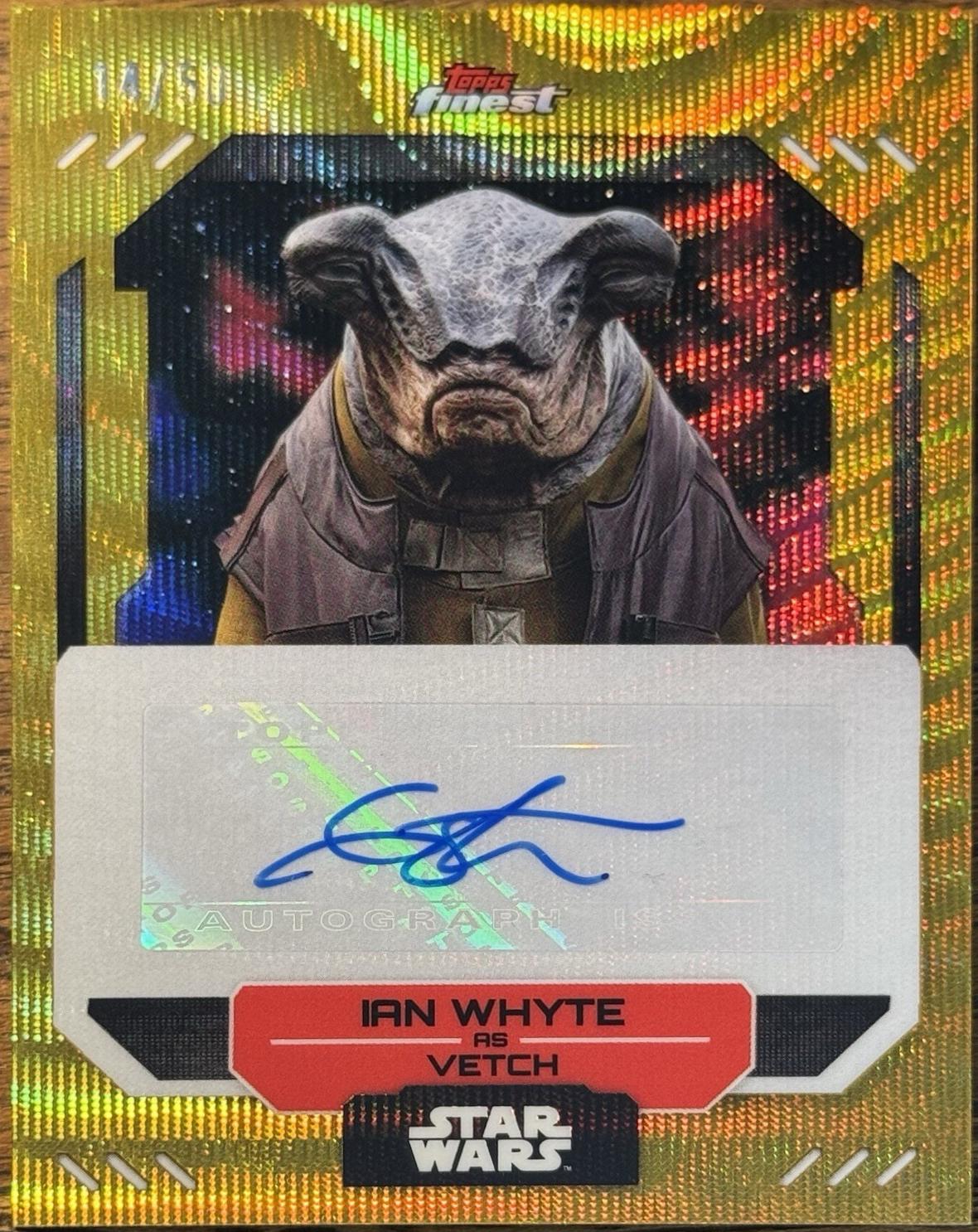 Ian Whyte as Vetch [Gold Wave Refractor] #FA-IW