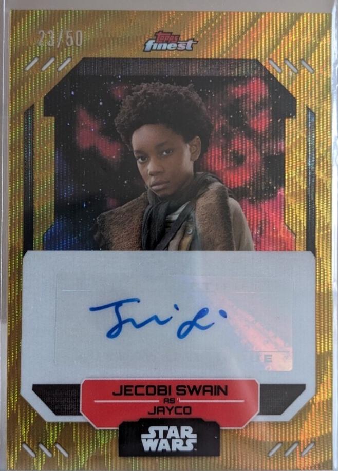 Jecobi Swain as Jayco [Gold Refractor] #FA-JSW