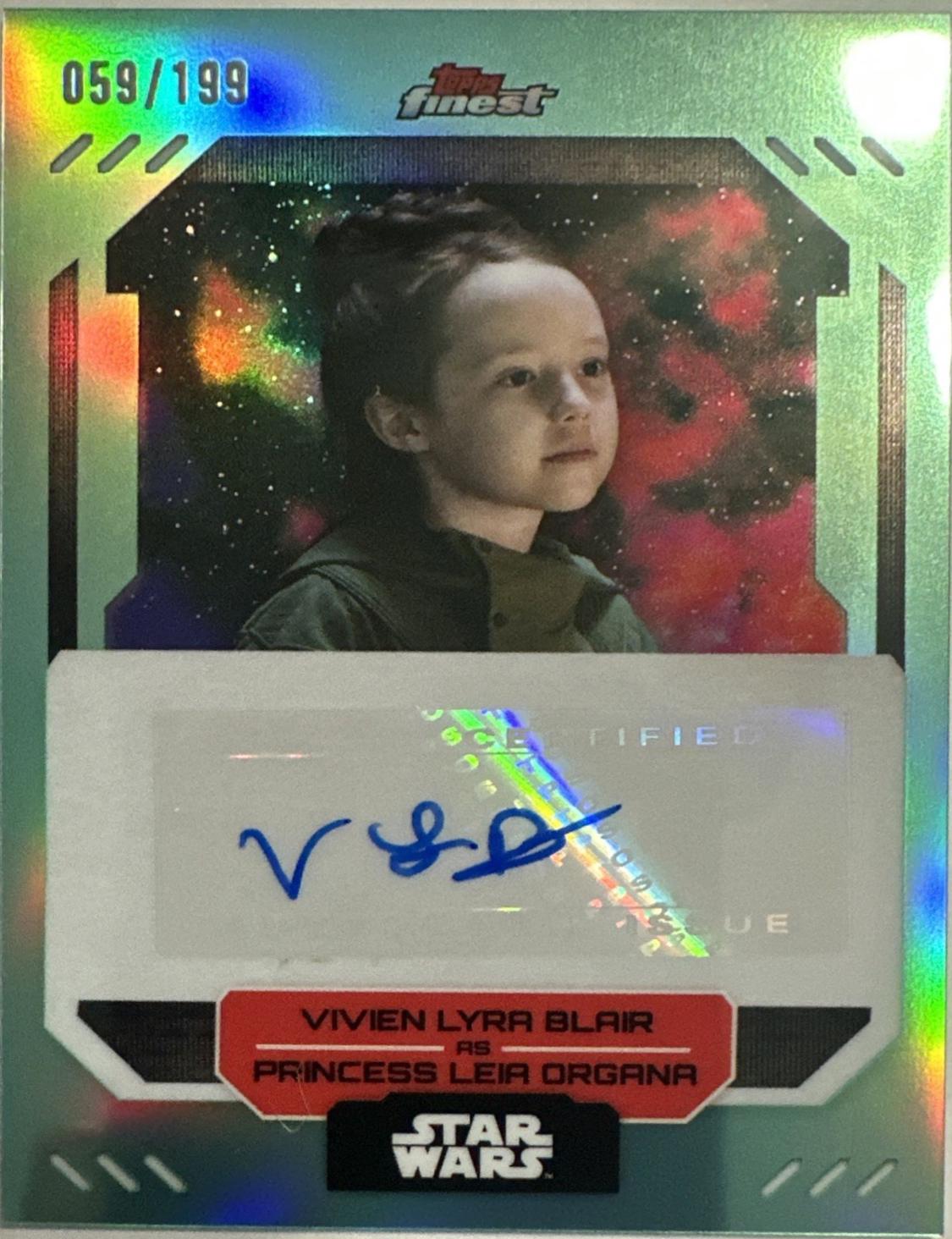 Vivien Lyra Blair as Princess Leia Organa #FA-VB