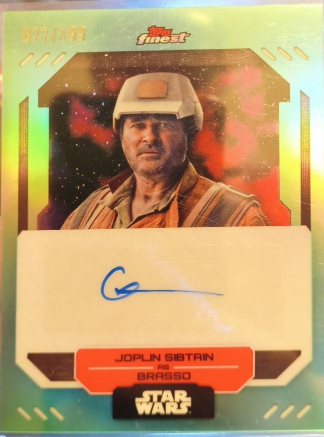 Joplin Sibtain as Brasso [Aqua Refractor] #FA-JS
