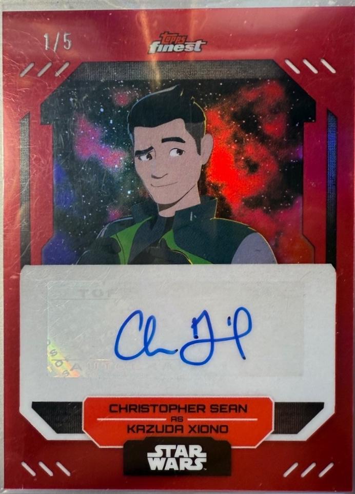 Christopher Sean as Kazuda Xiono [Red Refractor] #FA-CS