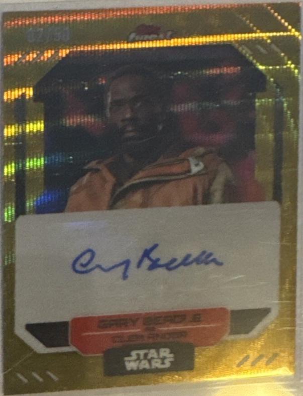 Gary Beadle as Clem Andor [Gold Refractor] #FA-GB
