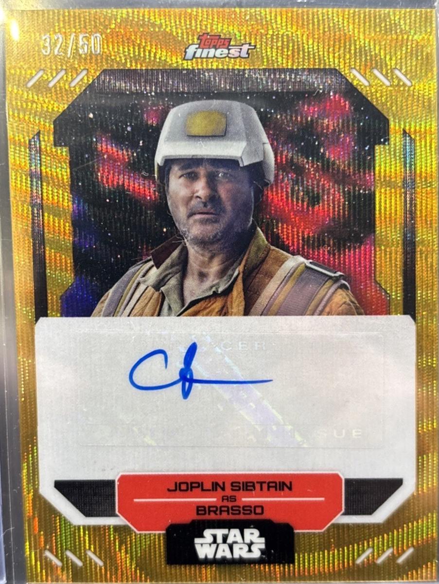 Joplin Sibtain as Brasso [Gold Wave Refractor] #FA-JS