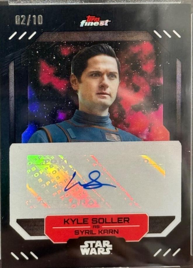 Kyle Soller as Syril Karn [Black Refractor] #FA-KS