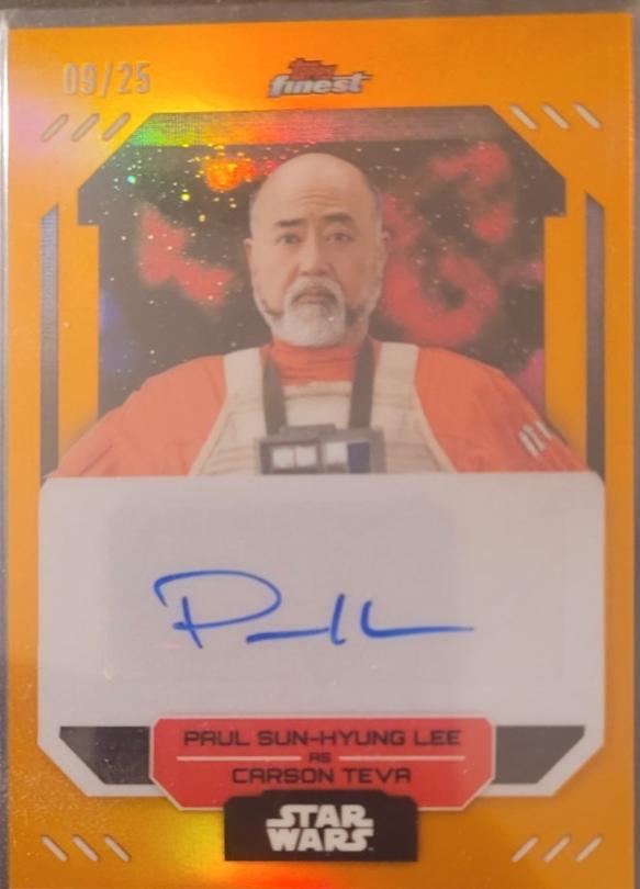 Paul Sun-Hyung Lee as Carson Teva [Orange Refractor] #FA-PL