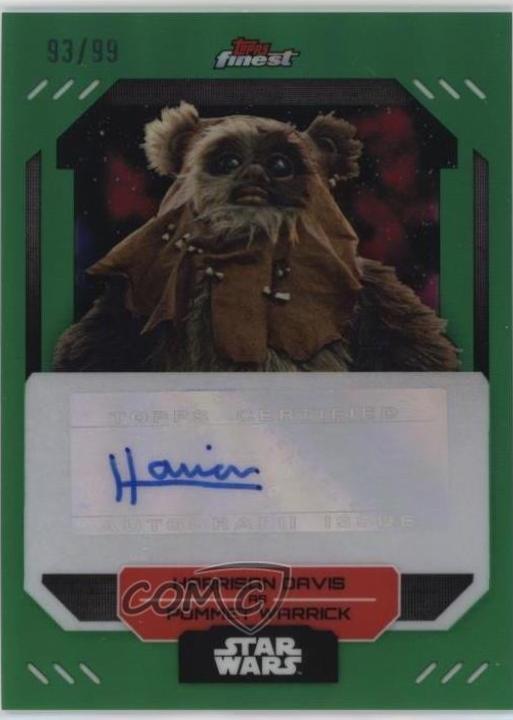 Harrison Davis as Pommet Warrick [Green Refractor] #FA-HD