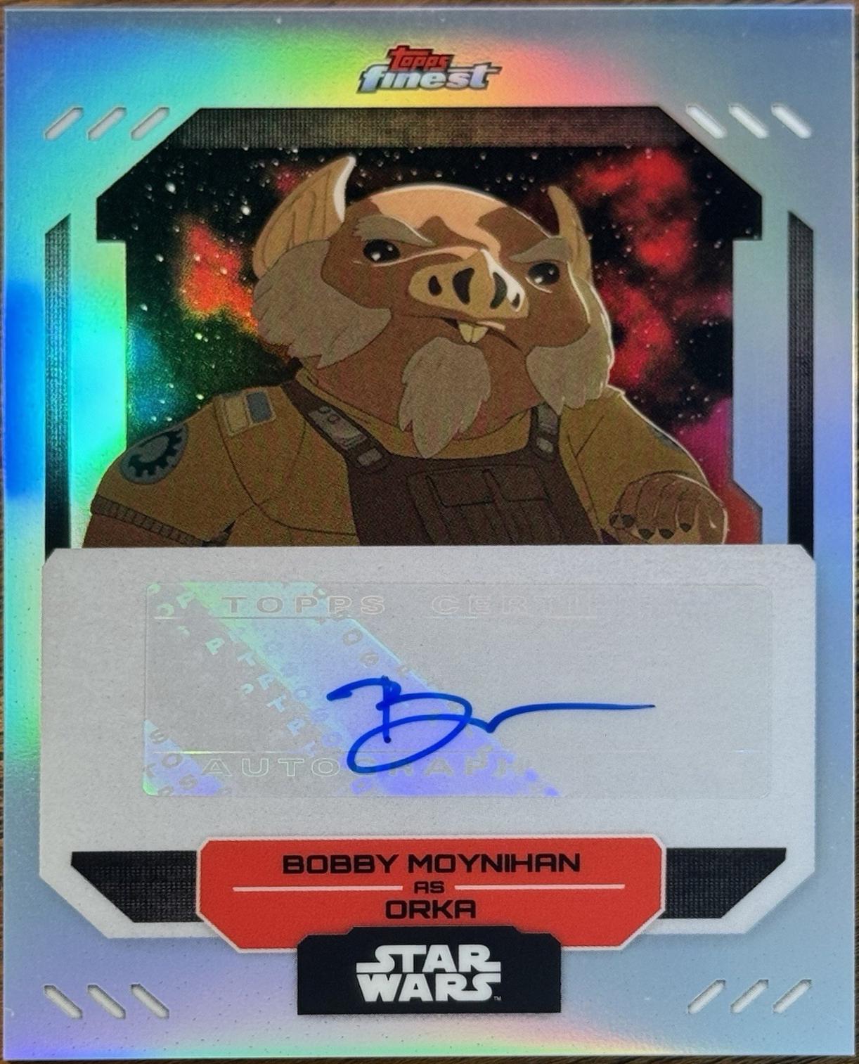 Bobby Moynihan as Orka [Red Wave Refractor] #FA-BM