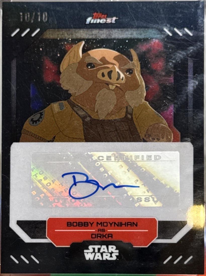 Bobby Moynihan as Orka [Black Refractor] #FA-BM